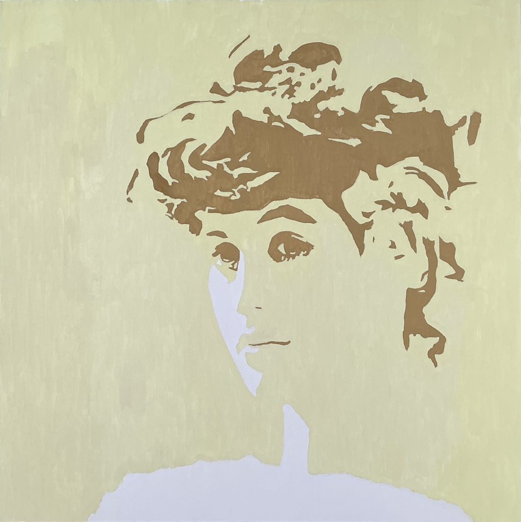 Qui regarde qui ? N°17 (Mlle. Desgenets d'après Reutlinger)