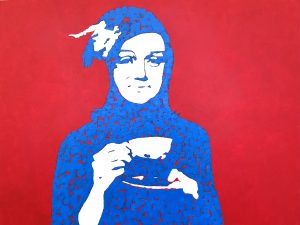 Qui regarde qui ? N°7 (Niki de St Phalle d'après inconnu)